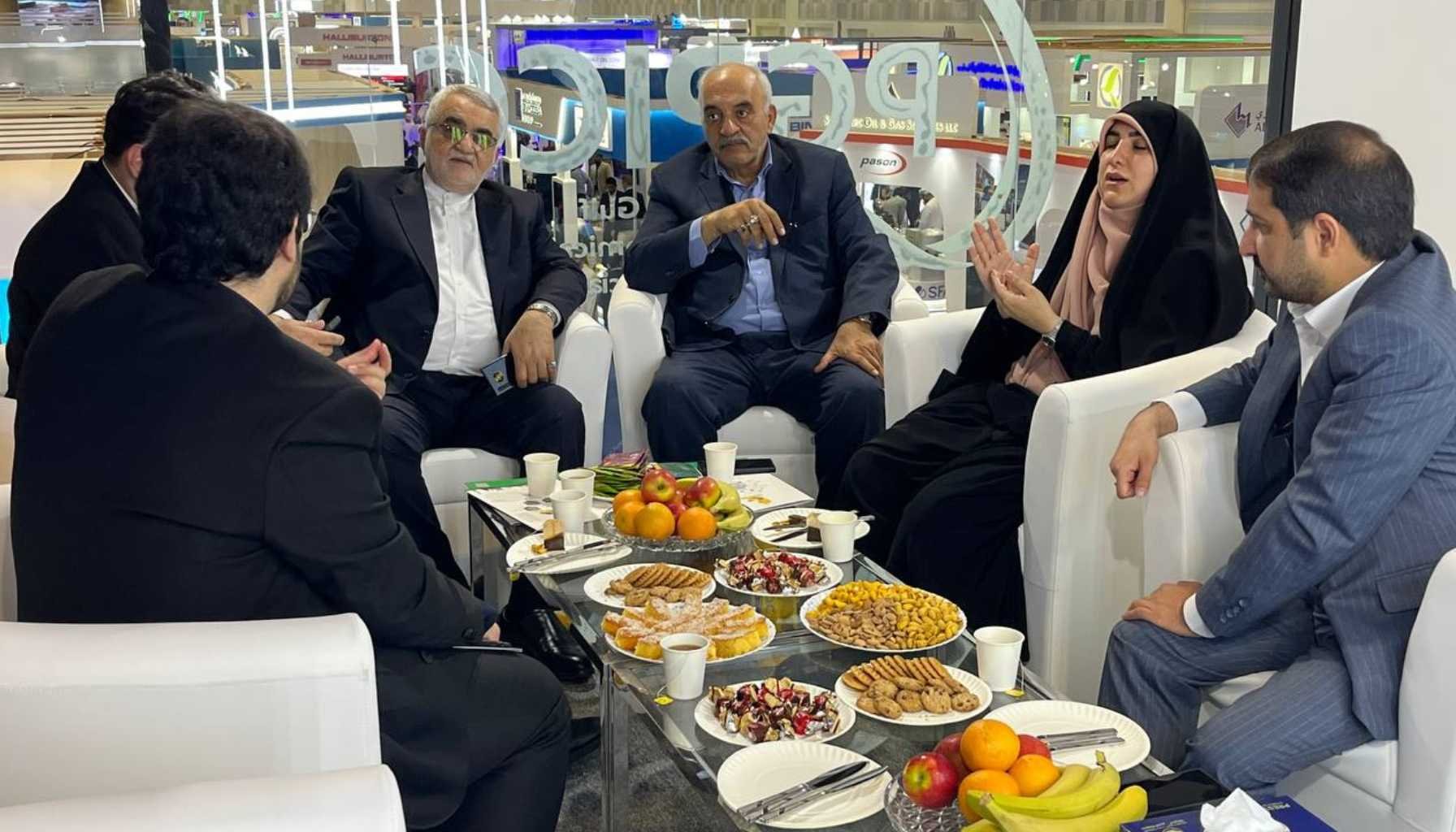 پاویلیون ایران در نمایشگاه نفت و انرژی عمان - برگزار کننده شرکت تجارت و رویداد آرسا 